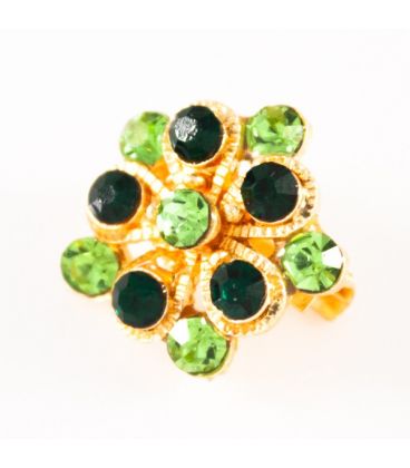 (~2 см.) Брошка маленька зі стразами