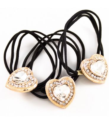 Резинка 1 шт. С брошкой