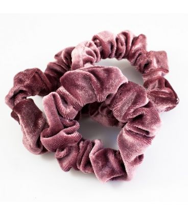 Резинка велюр узкая, цвет в асс.