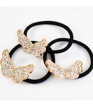 Резинка мет.и стр.(усы,мишка,крылья,корона,цветок LV)