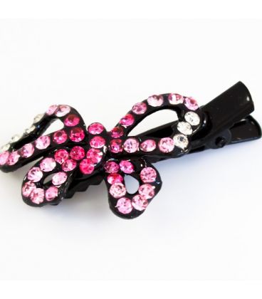 Заколка бок.5см(черн.,зол.),цвет.стр.