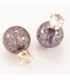 Сережки кульки Dior зі Стразом