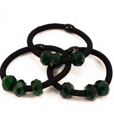 Резинка с тремя бусинами