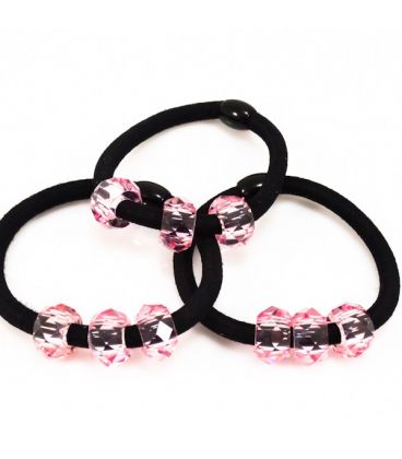 Резинка с тремя бусинами