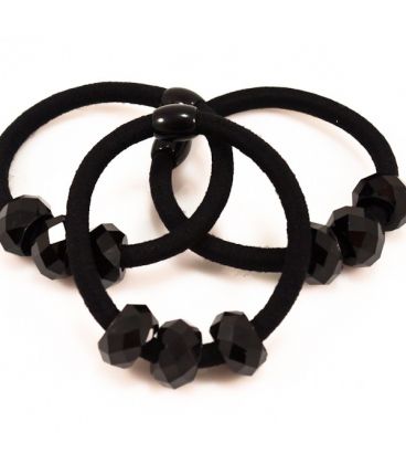 Резинка с тремя бусинами