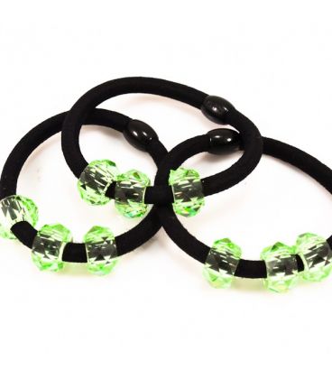 Резинка с тремя бусинами