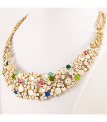 Колье из страз