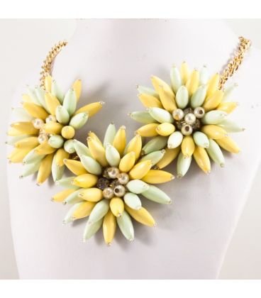 Прикраси на шию квіти