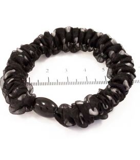 Шифонова гумка з намистом