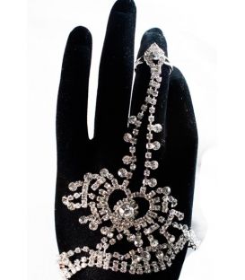 Браслет-кольцо "Сердце"