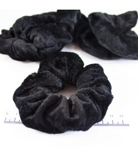 Резинка велюр, бол.цвет в асс.