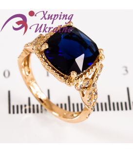 Кольцо позолоченное "Блеск и Роскошь"