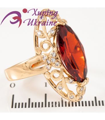 Кільце лім. Маркіз з візерунком - квіточки, метелики