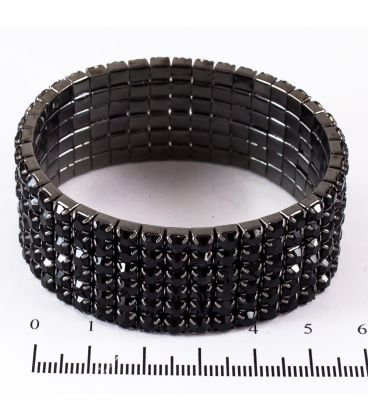 Браслет 6 рядів, темн.