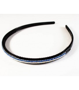 Обруч пластиковий 2 ряди страз