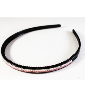 Обруч пластиковий 2 ряди страз