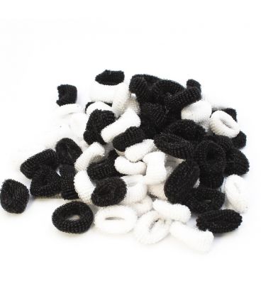 Резинка мал.широка, ч/б та кольорова, 100 шт.