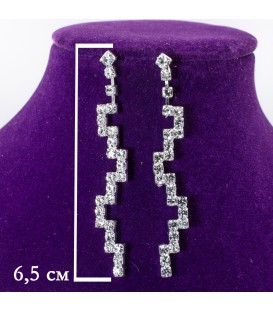 Серьги "Зигзаг"