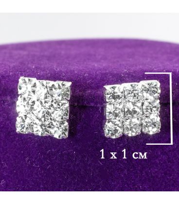 Сережки "Квадрат"