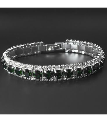 Браслет мягкий " Крупные камни"