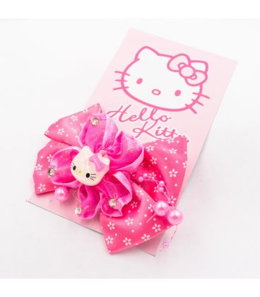 Заколка "Китти на банте" 1 шт.