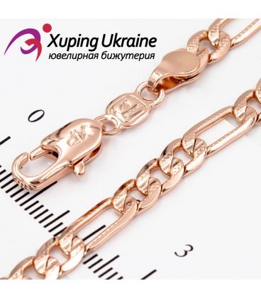 Цепочка позолота плетениие картье 0,5/50 см 