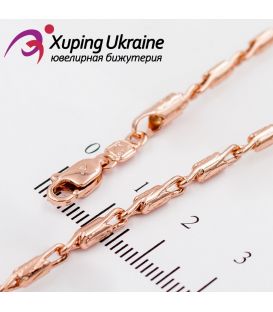 Браслет Xuping позолота "бочонок" 0,3/19,5 см (Медичне золото)