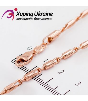 Браслет Xuping позолота "бочонок" 0,3/19,5 см (Медичне золото)