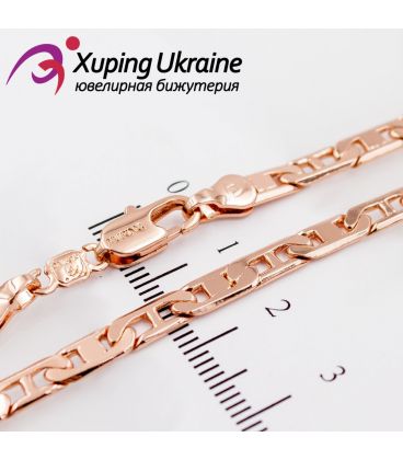 Ланцюжок позолота "якорний" 0,4/45 см (Медичне золото)