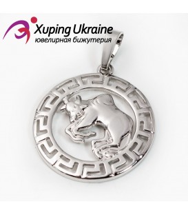 Подвеска родиум "Знаки Зодиака" (телец)