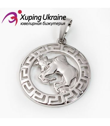 Подвеска родиум "Знаки Зодиака" (телец)