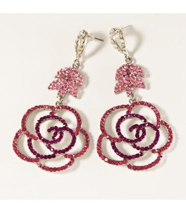 Сережки вечірні "Троянда"