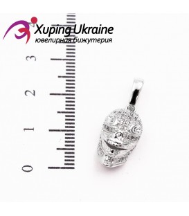 Подвеска родиум "Маска" 