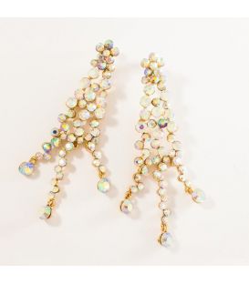 Серьги "Гроздь средняя" 9 см.