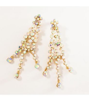 Сережки вечірні "Водоспад"