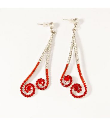 Сережки вечірні "Завитки"