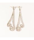 Сережки вечірні "Завитки"