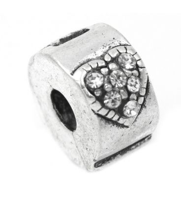 Клипса стоппер для браслета пандора