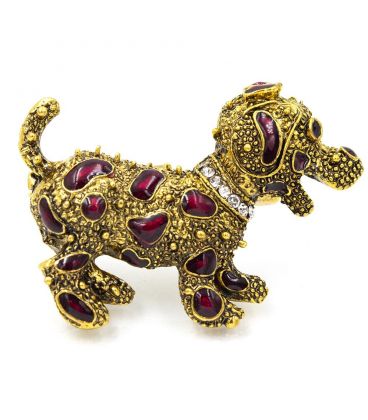 Брошка "Собачка"