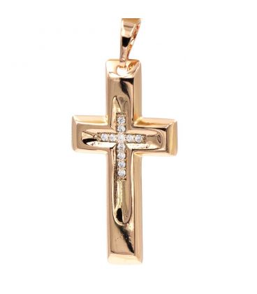 Крестик – позолота (2,8/1,9см)