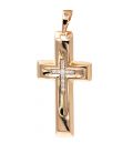 Підвіска Xuping Хрестик 2,8*1,9 см (Медичне золото)