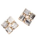 Серьги "Ромб в квадр.в стр."
