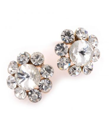 Серьги-гвоздики «Большой цветок»