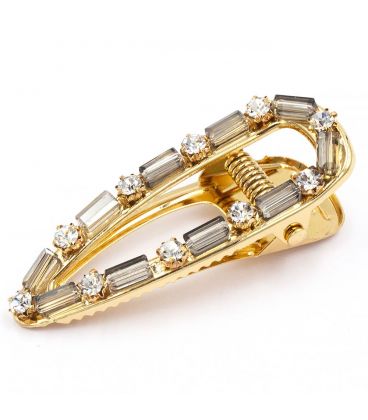 Заколка боковая металлическая, 6 см