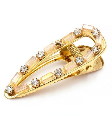 Заколка боковая металлическая, 6 см