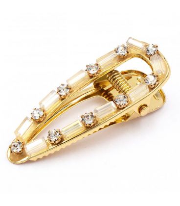 Заколка боковая металлическая, 6 см