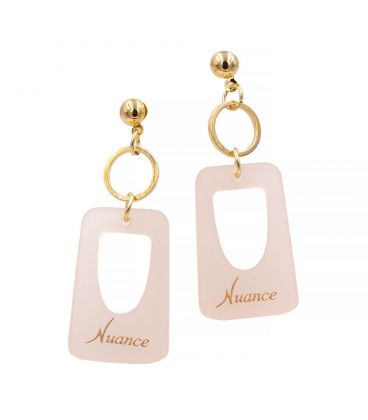 Сережки Nuance (пластик) Прямокутник