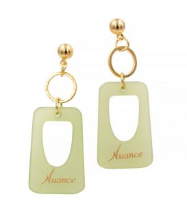 Сережки Nuance (пластик) Прямокутник