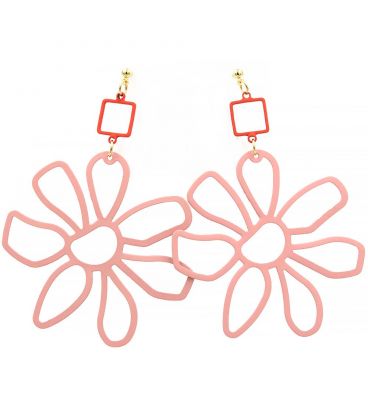 Сережки-гвоздики Контур квітки