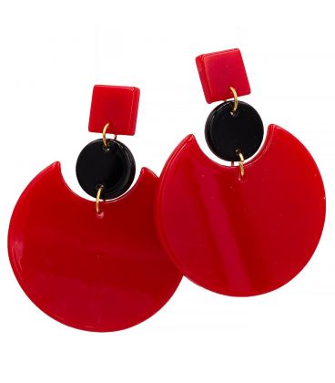 Сережки пластик "Коло"